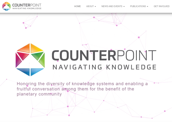 Counterpoint: Navigating Knowledge website screenshot